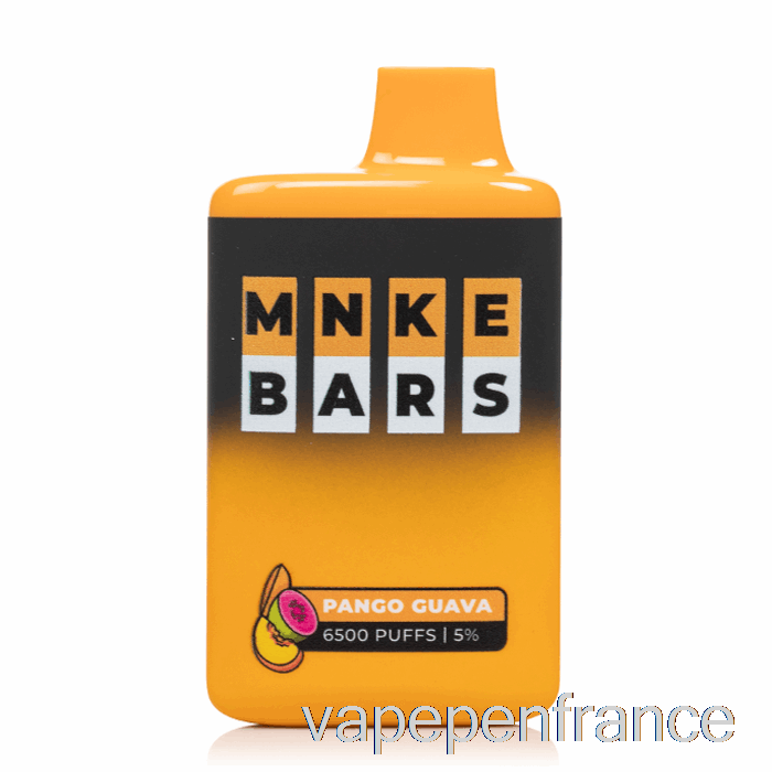 Mnke Bars 6500 Stylo Vape Jetable Pango Goyave